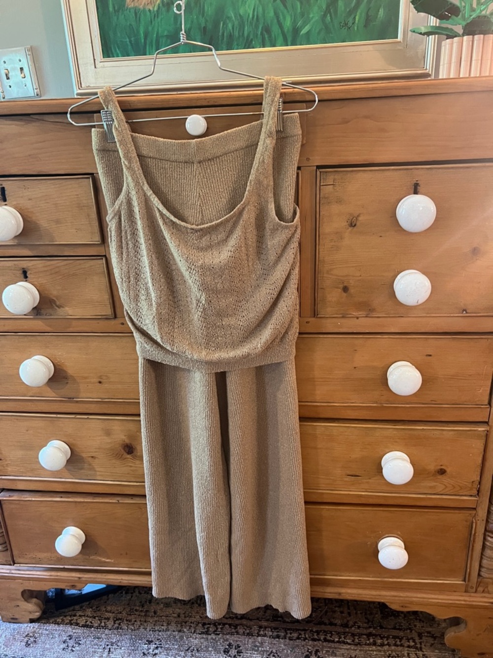 M GUC 3 piece lounge/pajama set by CURRENT AIR from Anthropologie - Picture 14 of 16